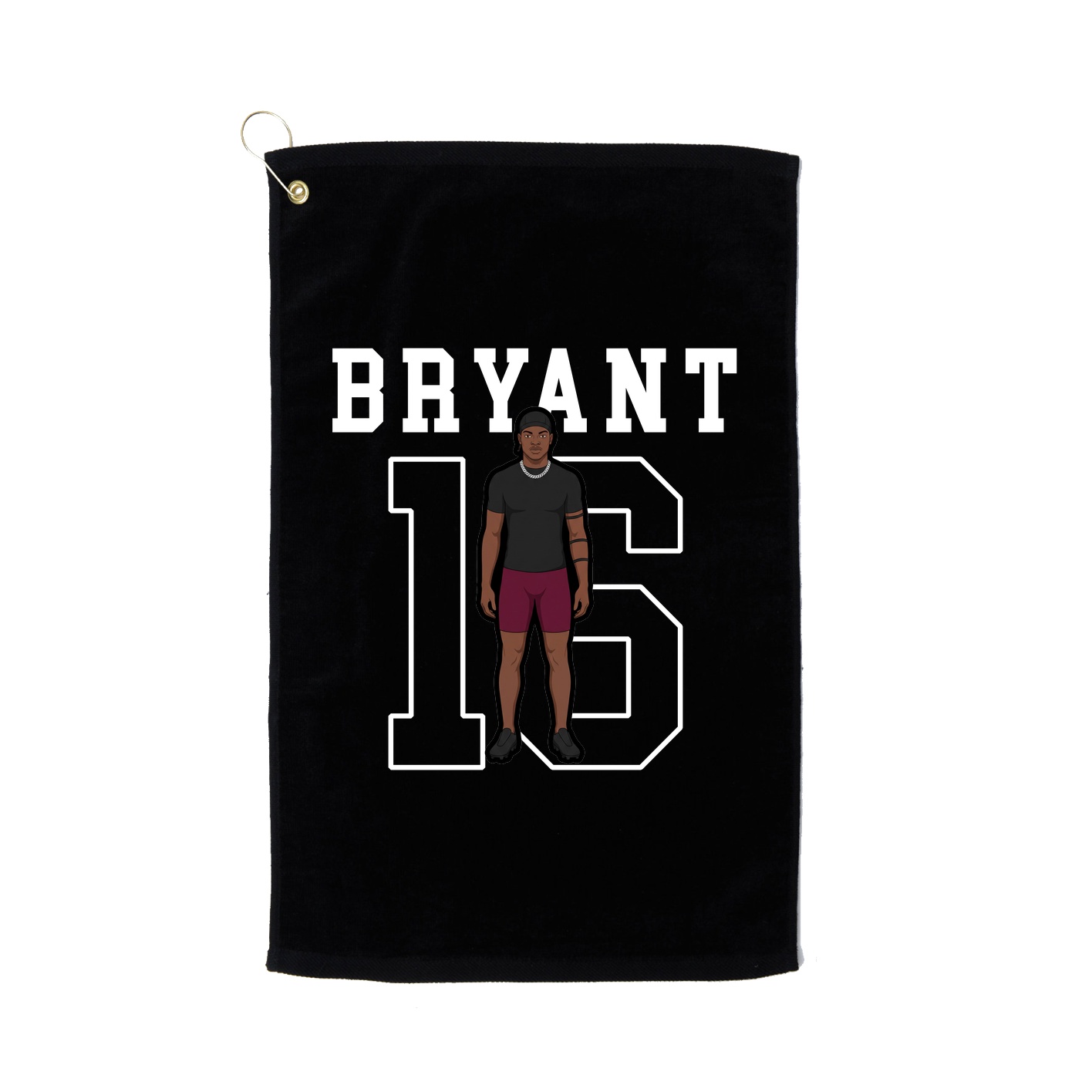 Golf Towel — Shirsey in Black