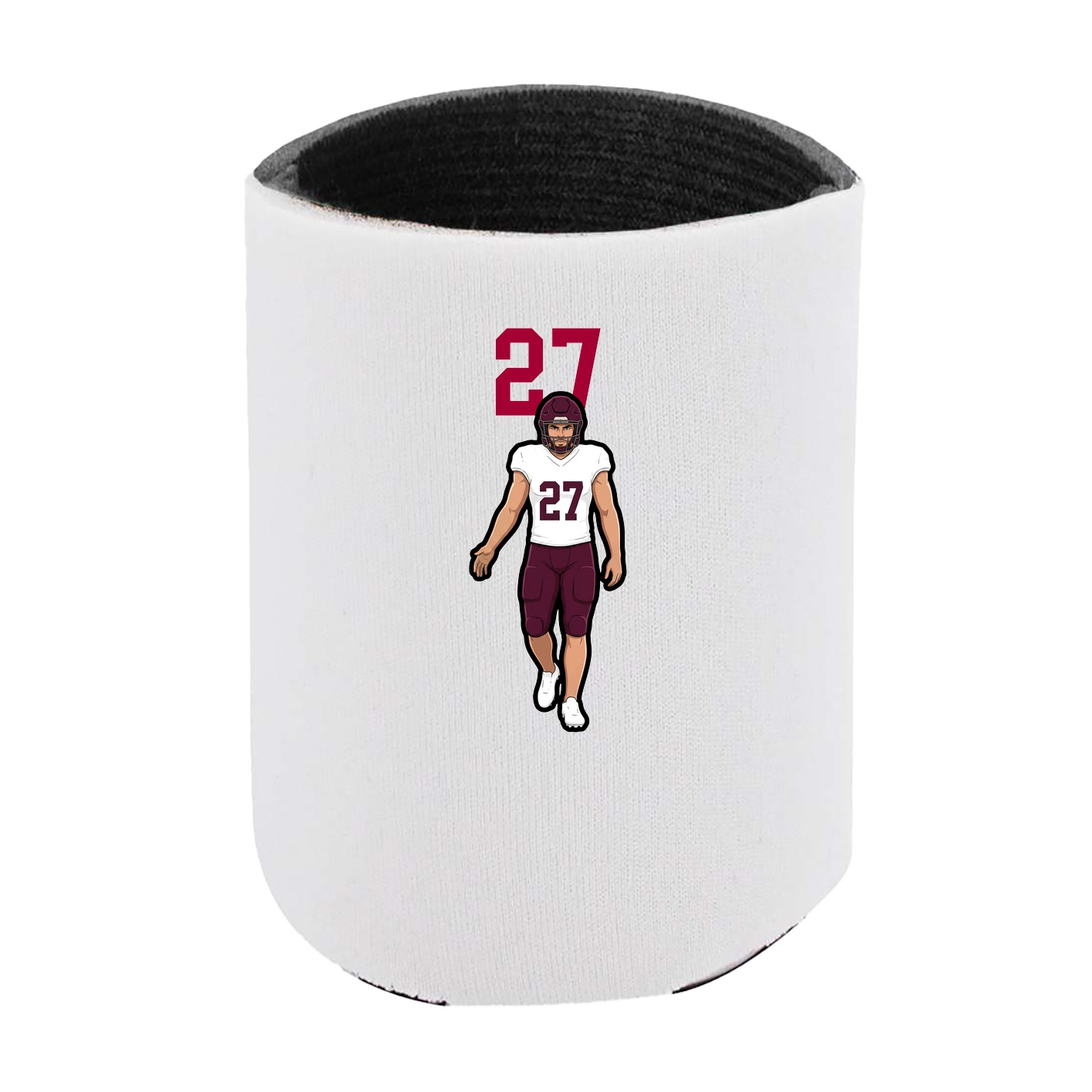 Can Holder — Number Top in White