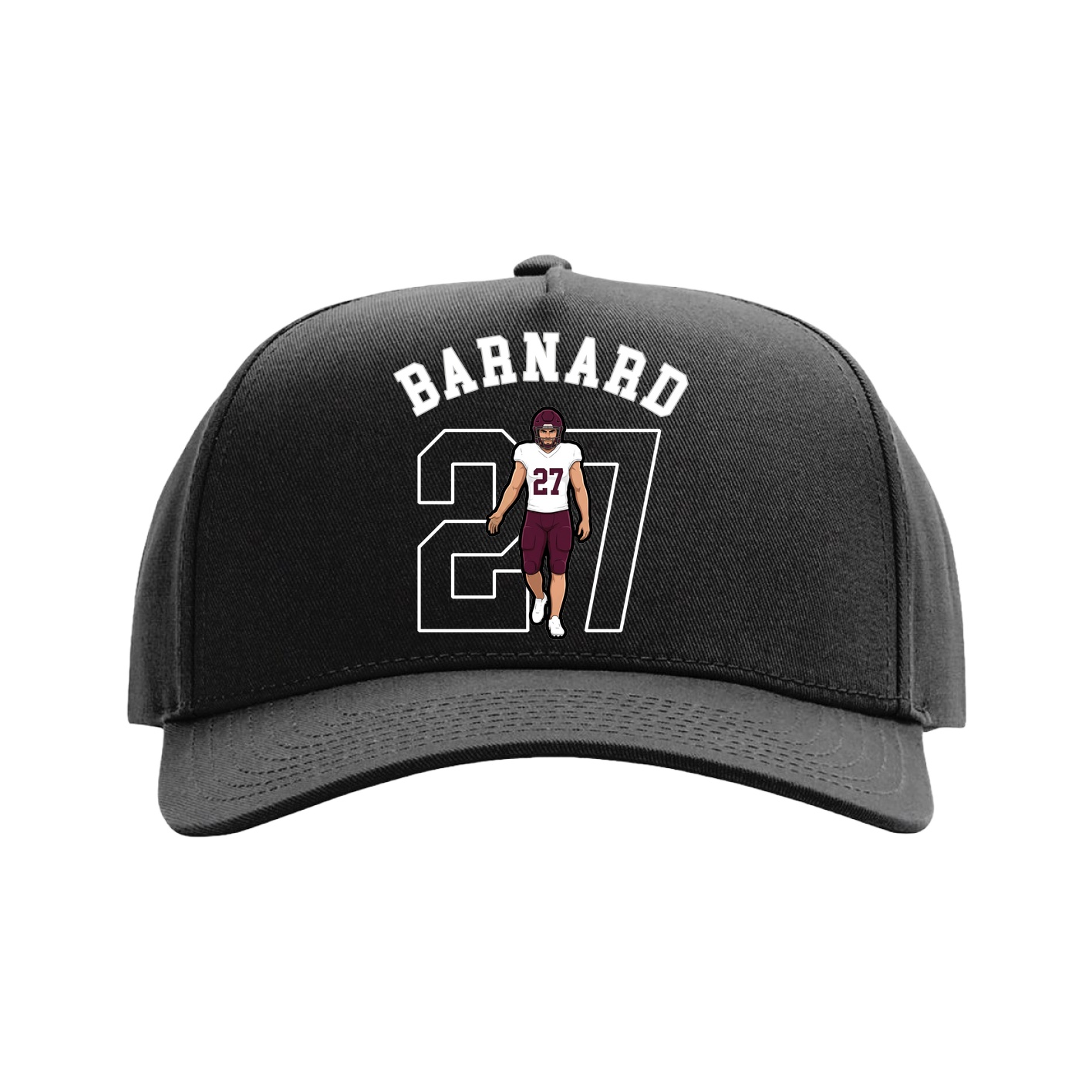 Full Fabric Five-Panel Champ Cap