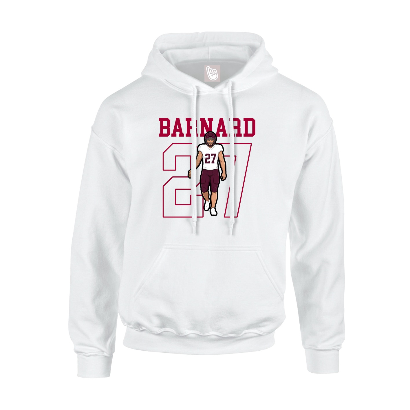 Youth Hoodie — Shirsey in White
