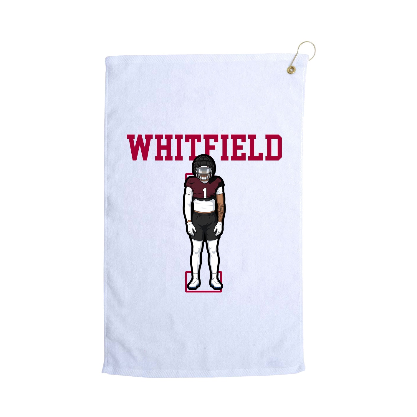 Golf Towel — Shirsey in White
