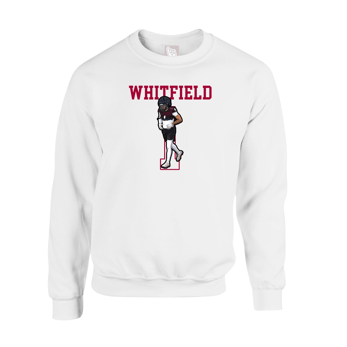 Fleece Crew — Shirsey in White