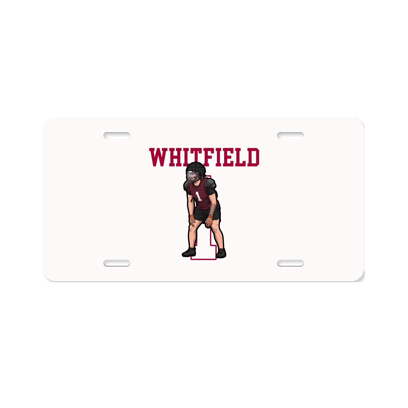 License Plate — Shirsey in Classic