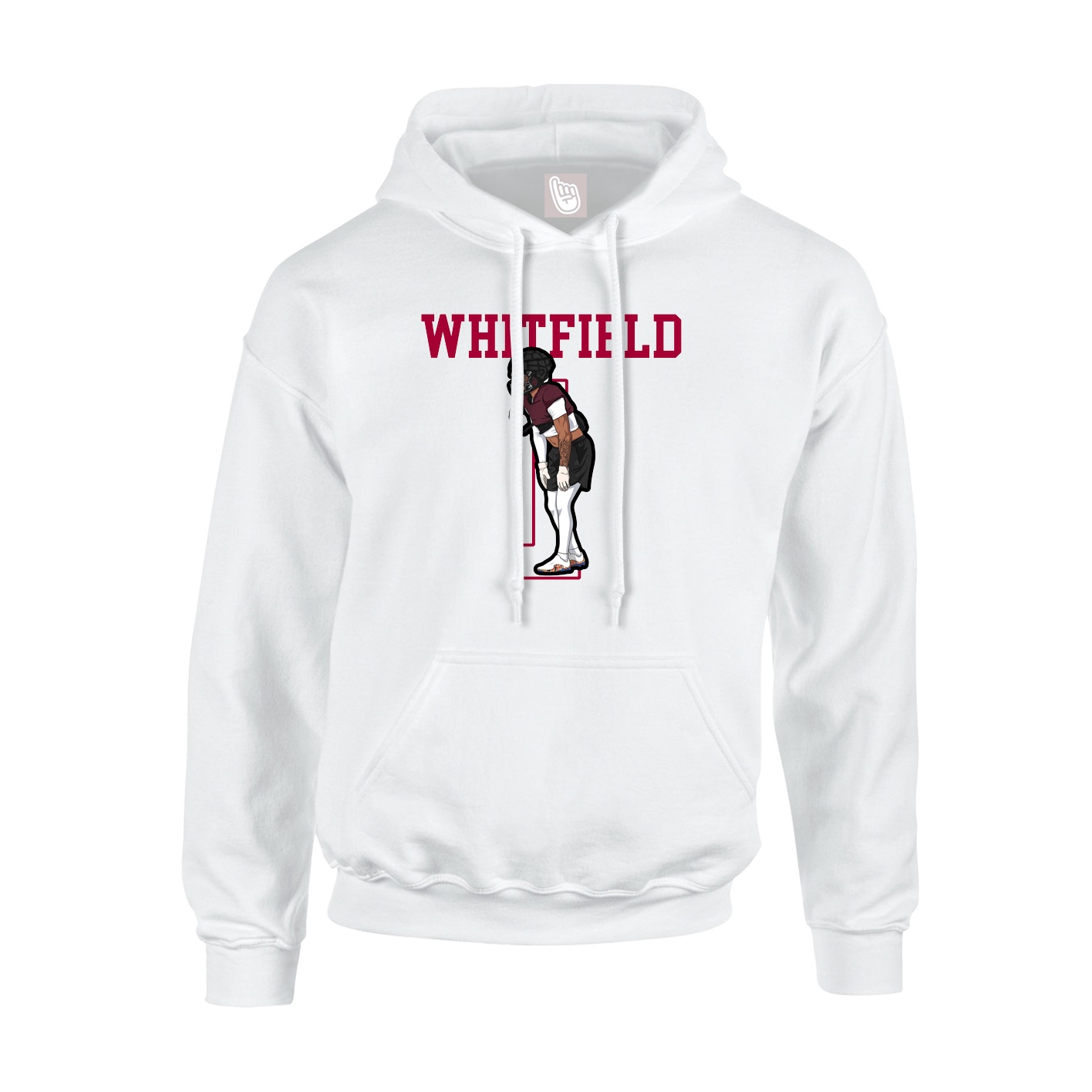 Youth Hoodie — Shirsey in White