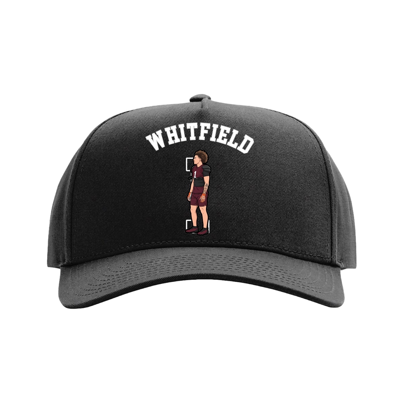 Full Fabric Five-Panel Champ Cap