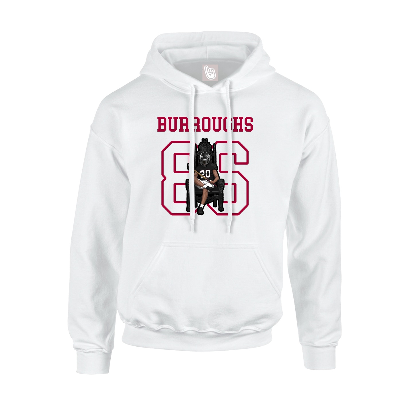 Youth Hoodie — Shirsey in White