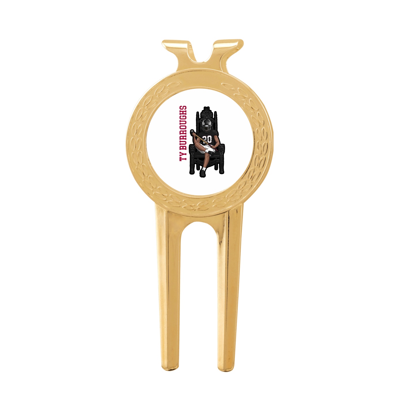 Divot Tool with Ball Marker — Name Vertical in Classic