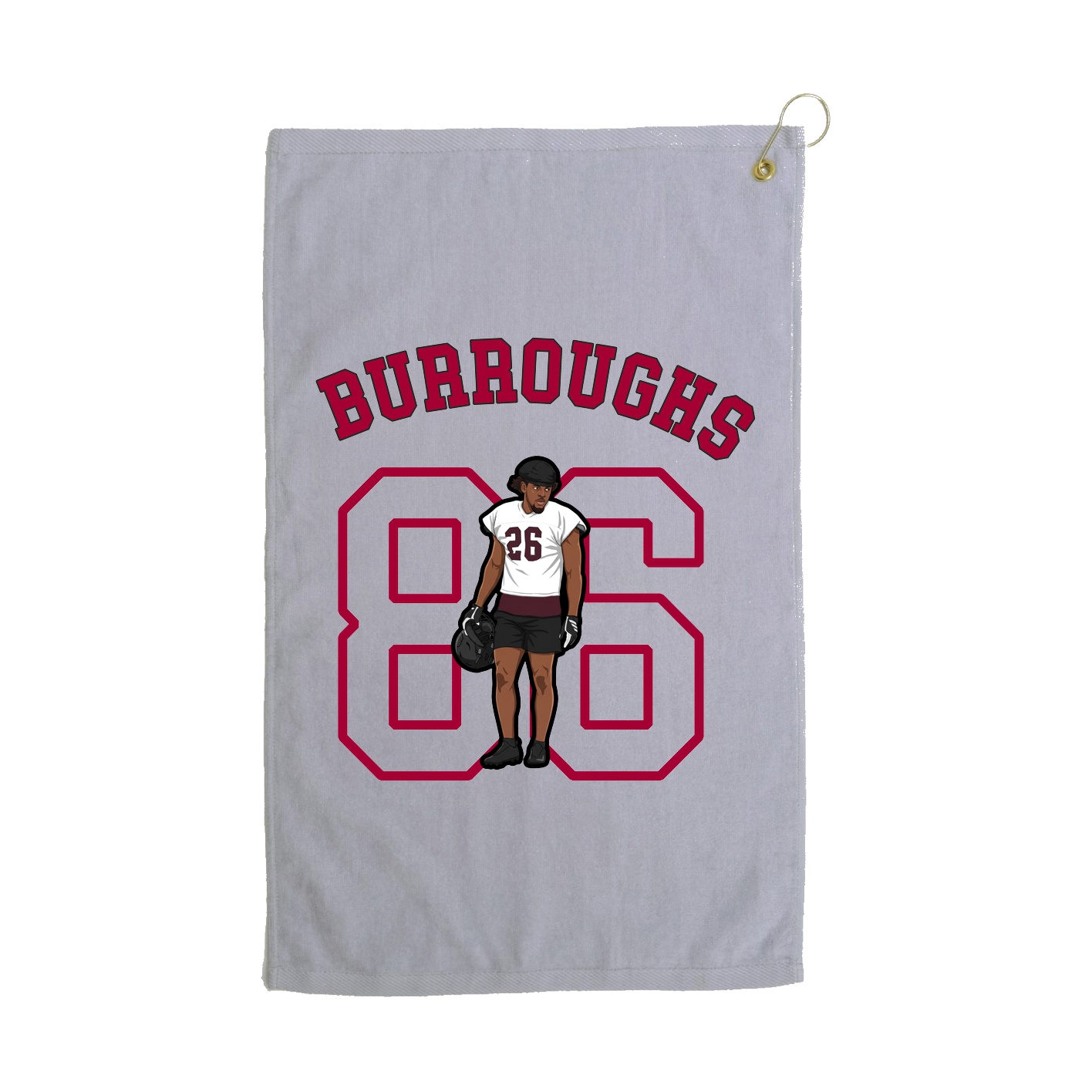 Golf Towel — Shirsey Arch in Grey