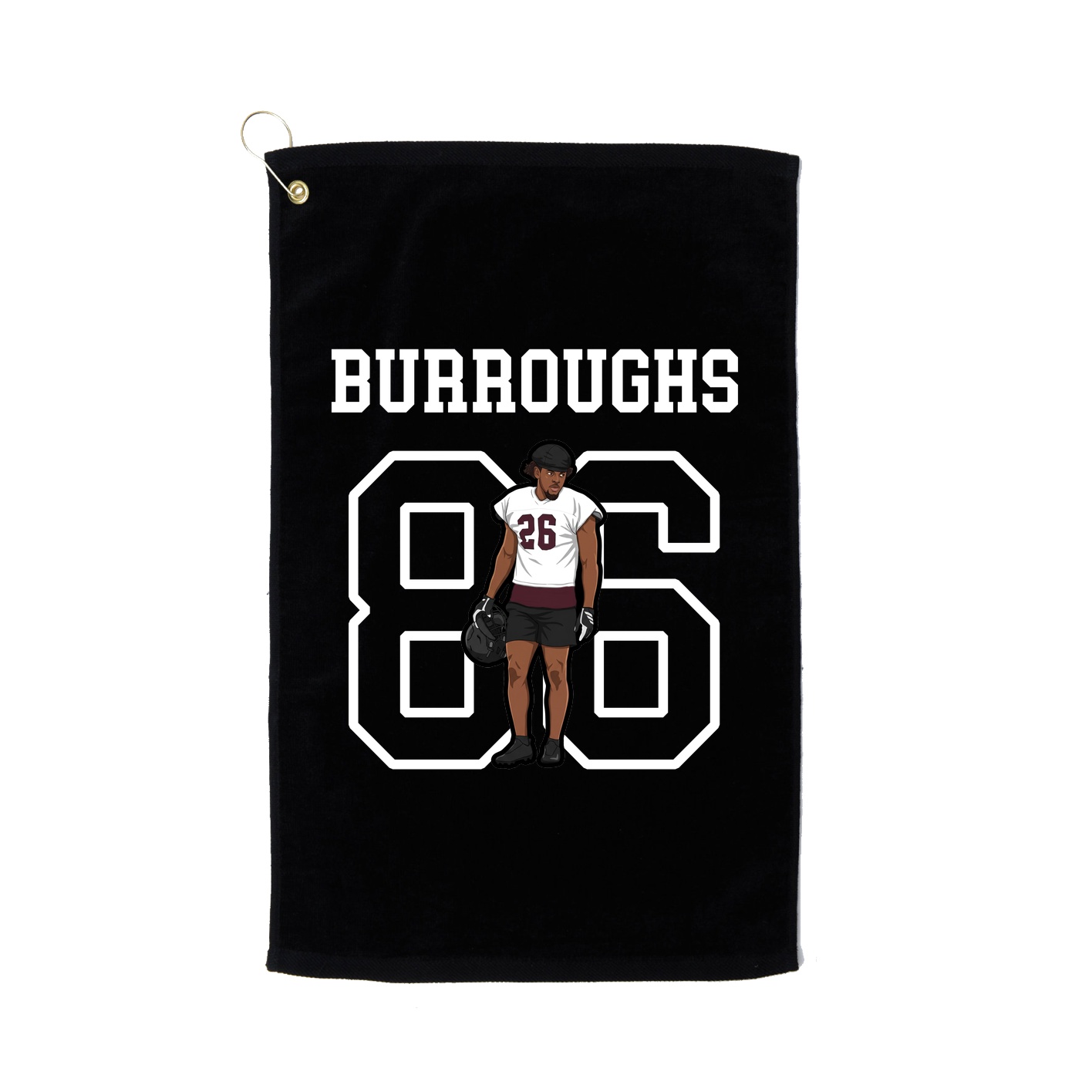 Golf Towel — Shirsey in Black