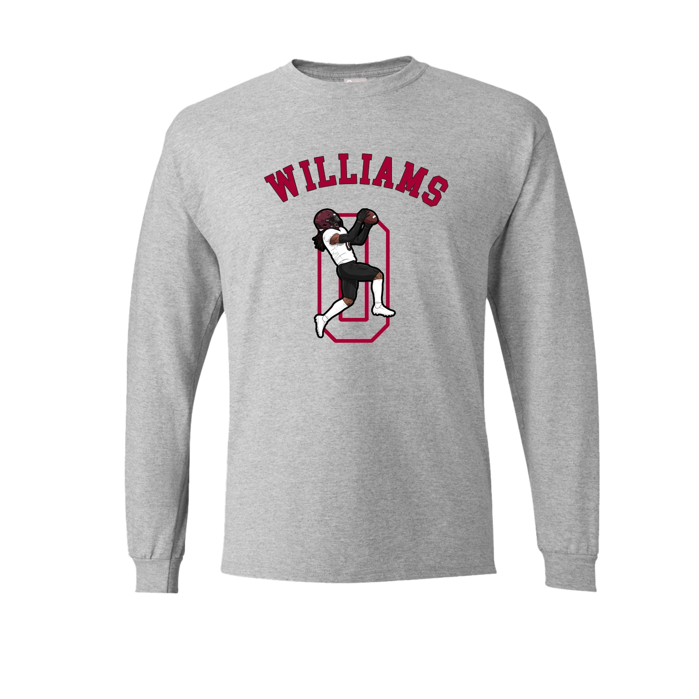 Long Sleeve Tee — Shirsey Arch in Grey