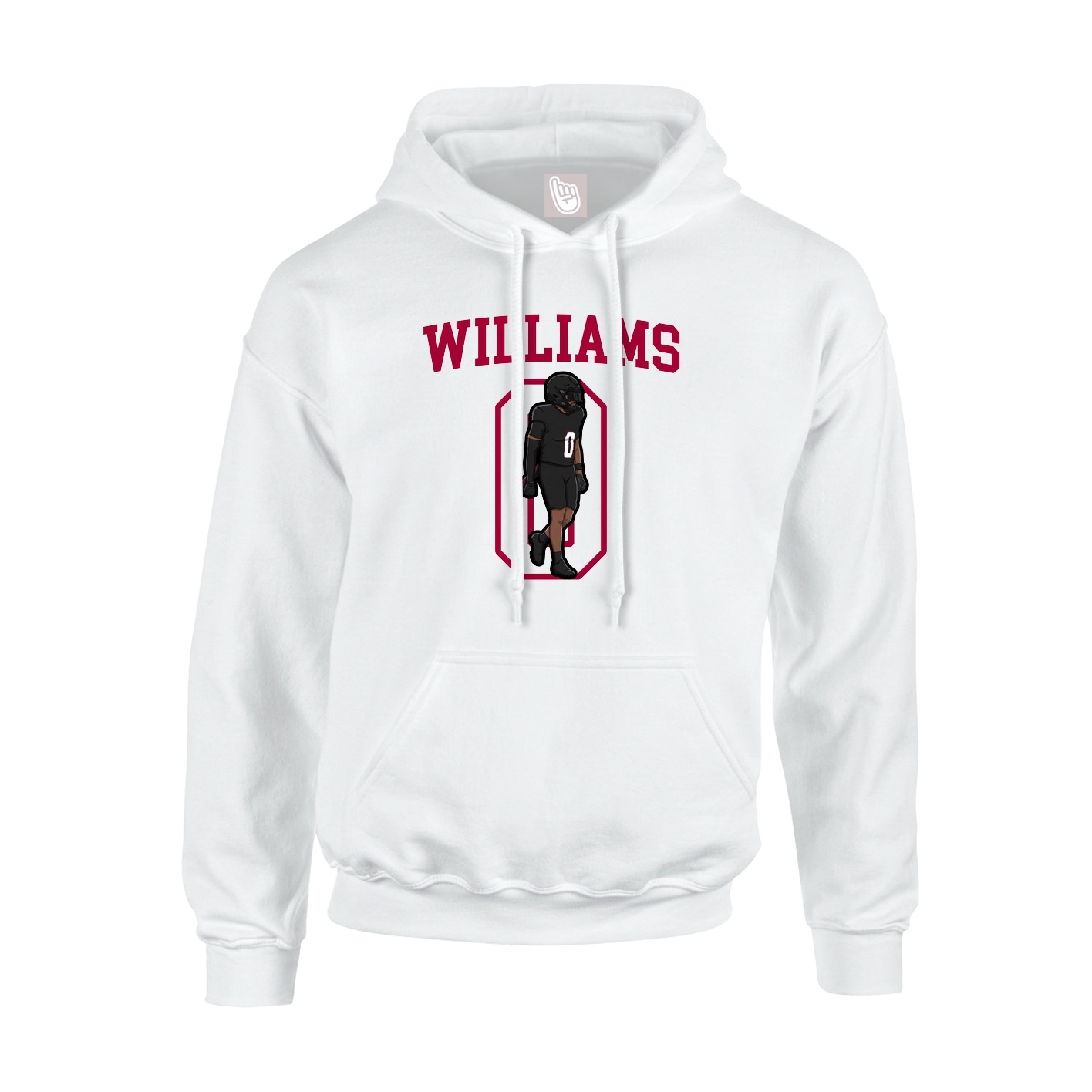 Hoodie — Shirsey in White