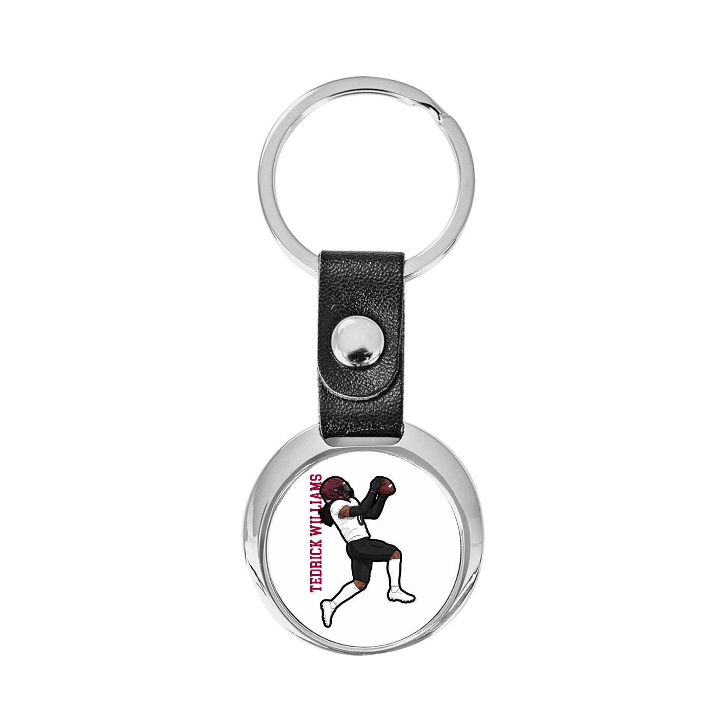 Key Chain — Name Vertical in Classic