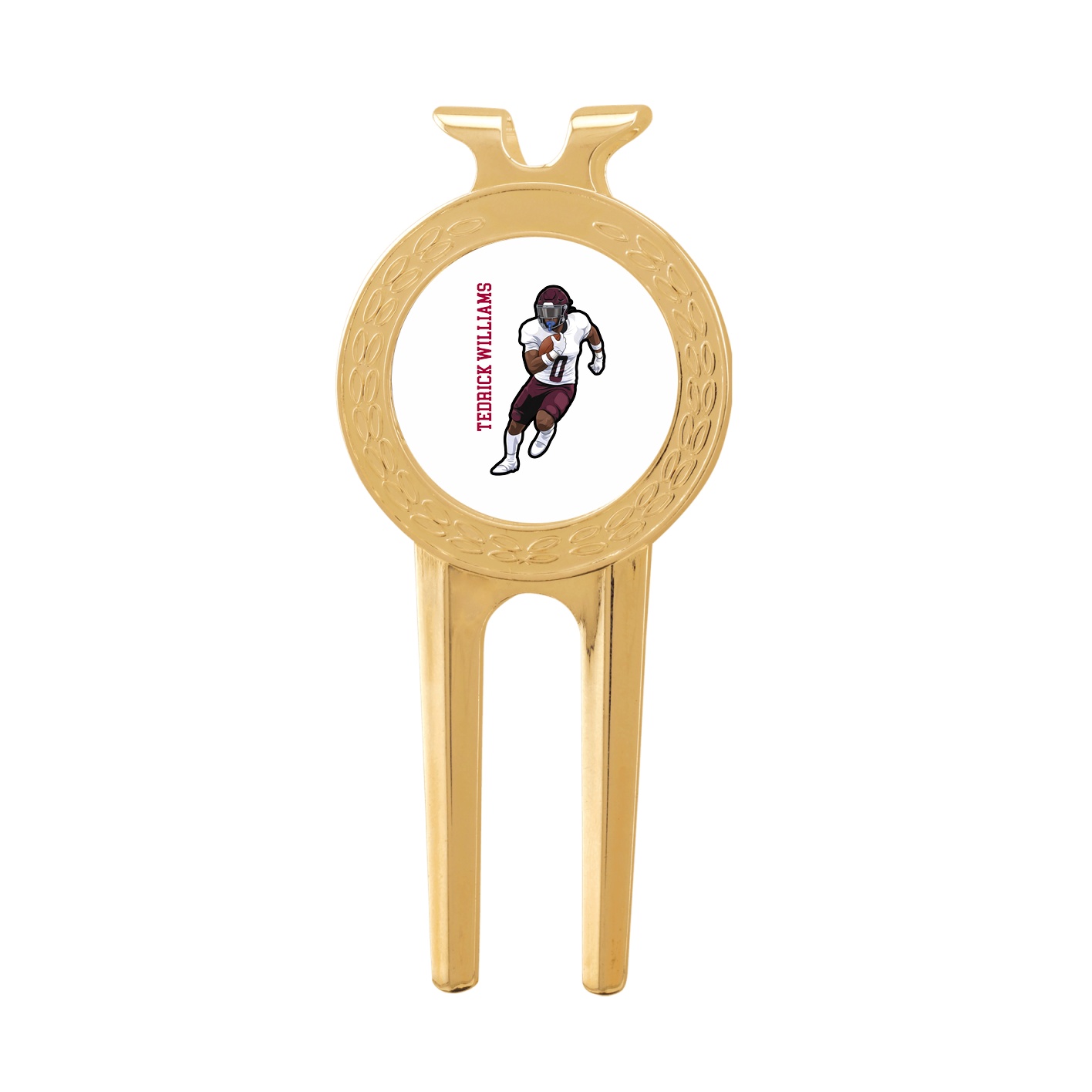 Divot Tool with Ball Marker — Name Vertical in Classic