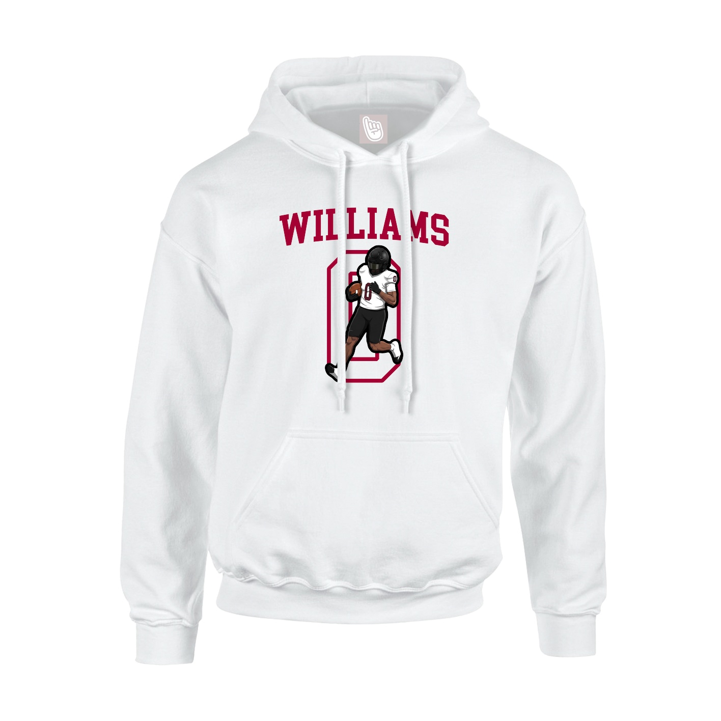Hoodie — Shirsey in White