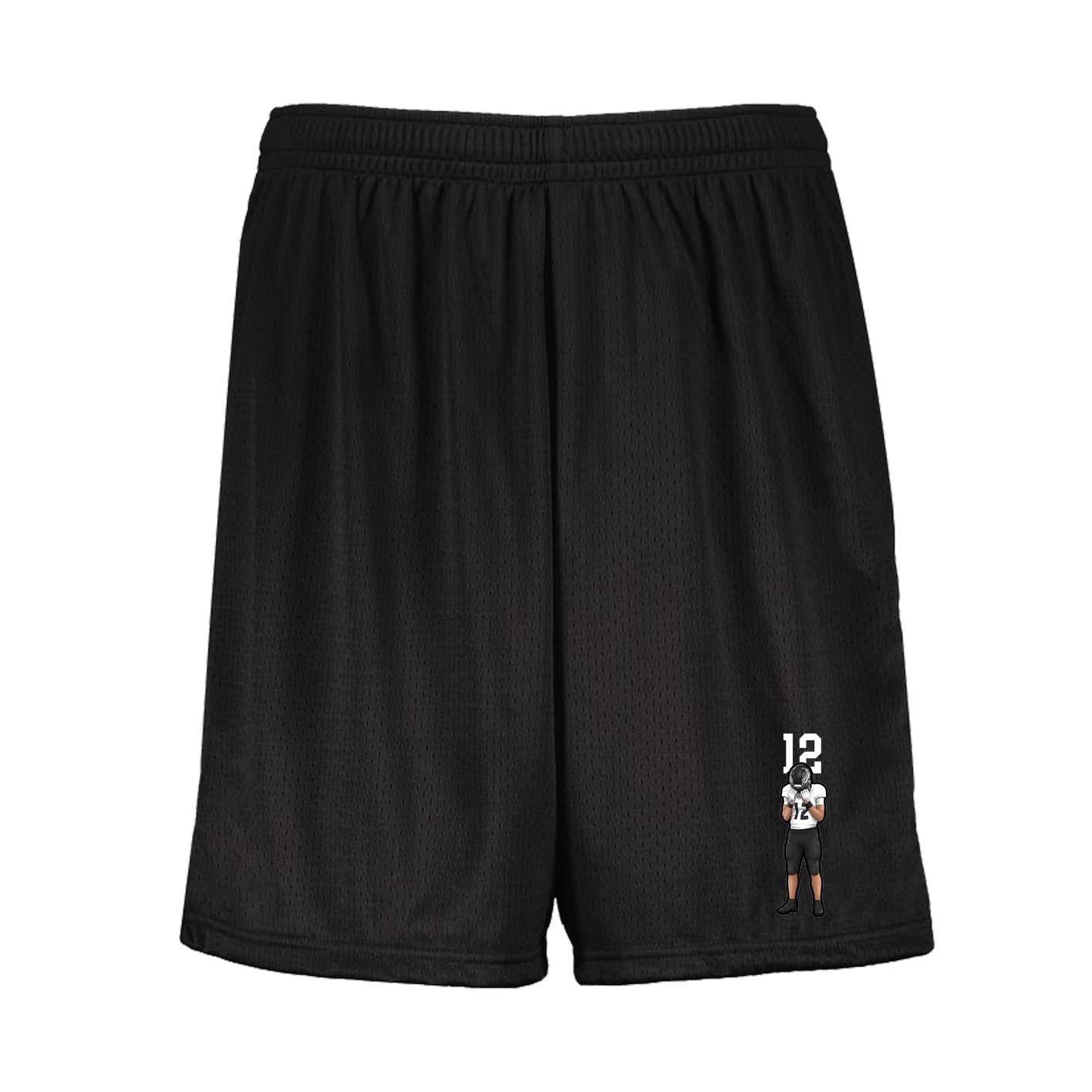 Shorts — Number Top in Black