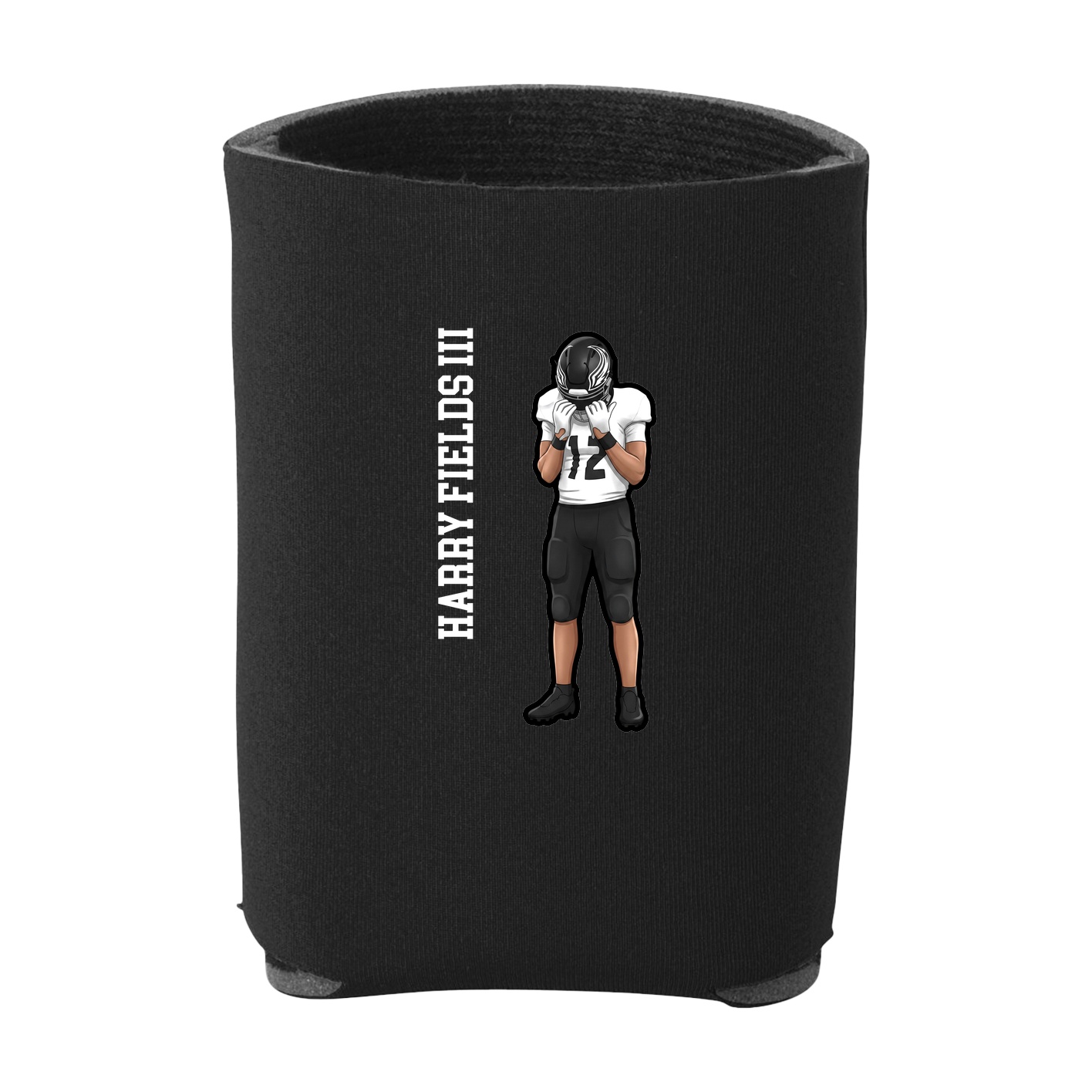 Can Holder — Name Vertical in Black