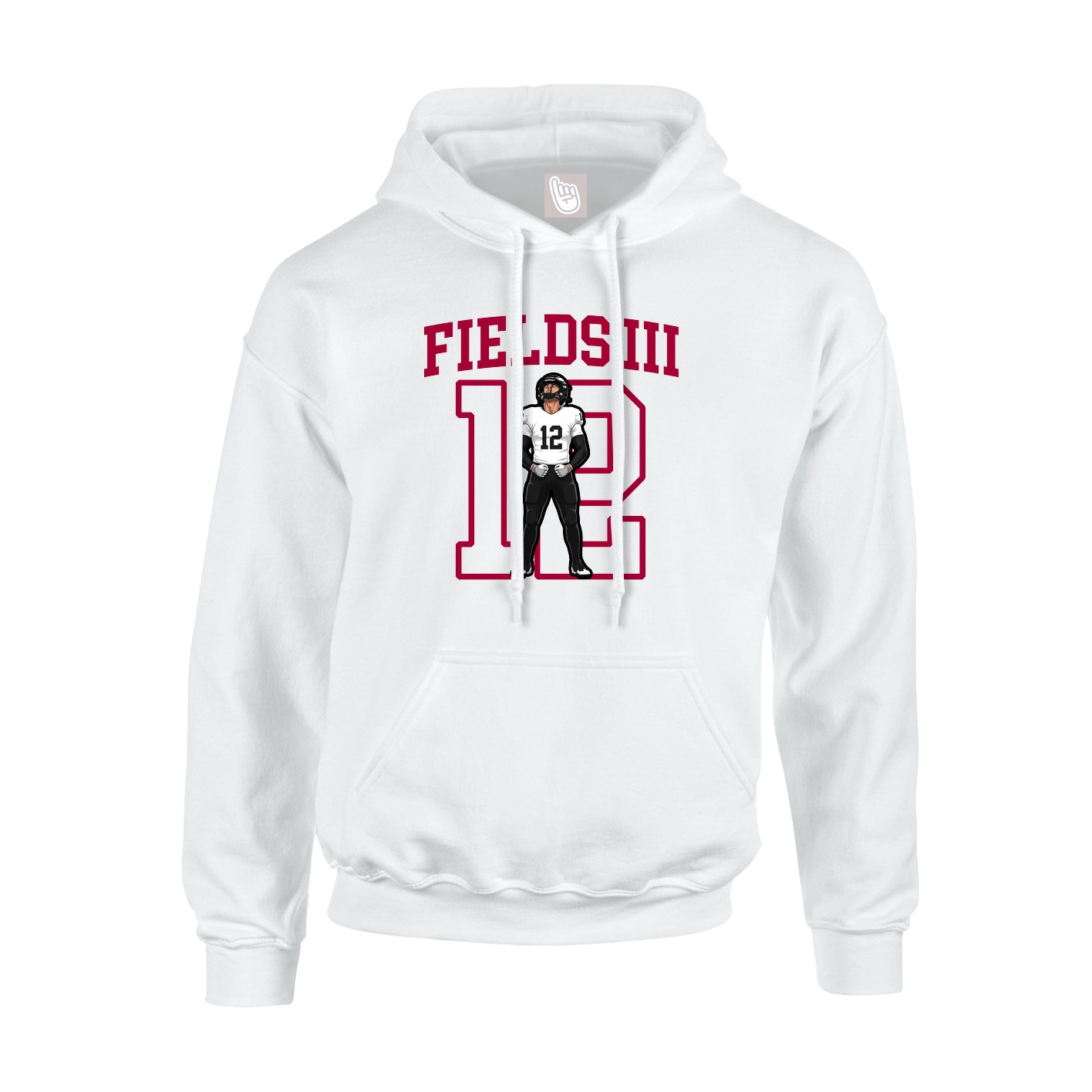 Hoodie — Shirsey in White