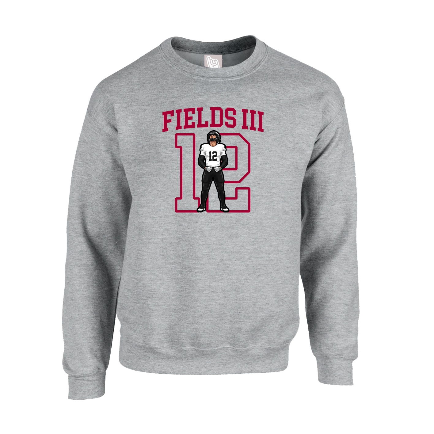 Fleece Crew — Shirsey in Grey