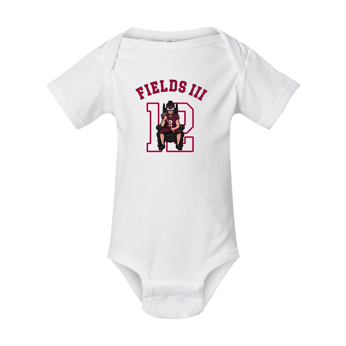 Baby Onesie — Shirsey Arch in White