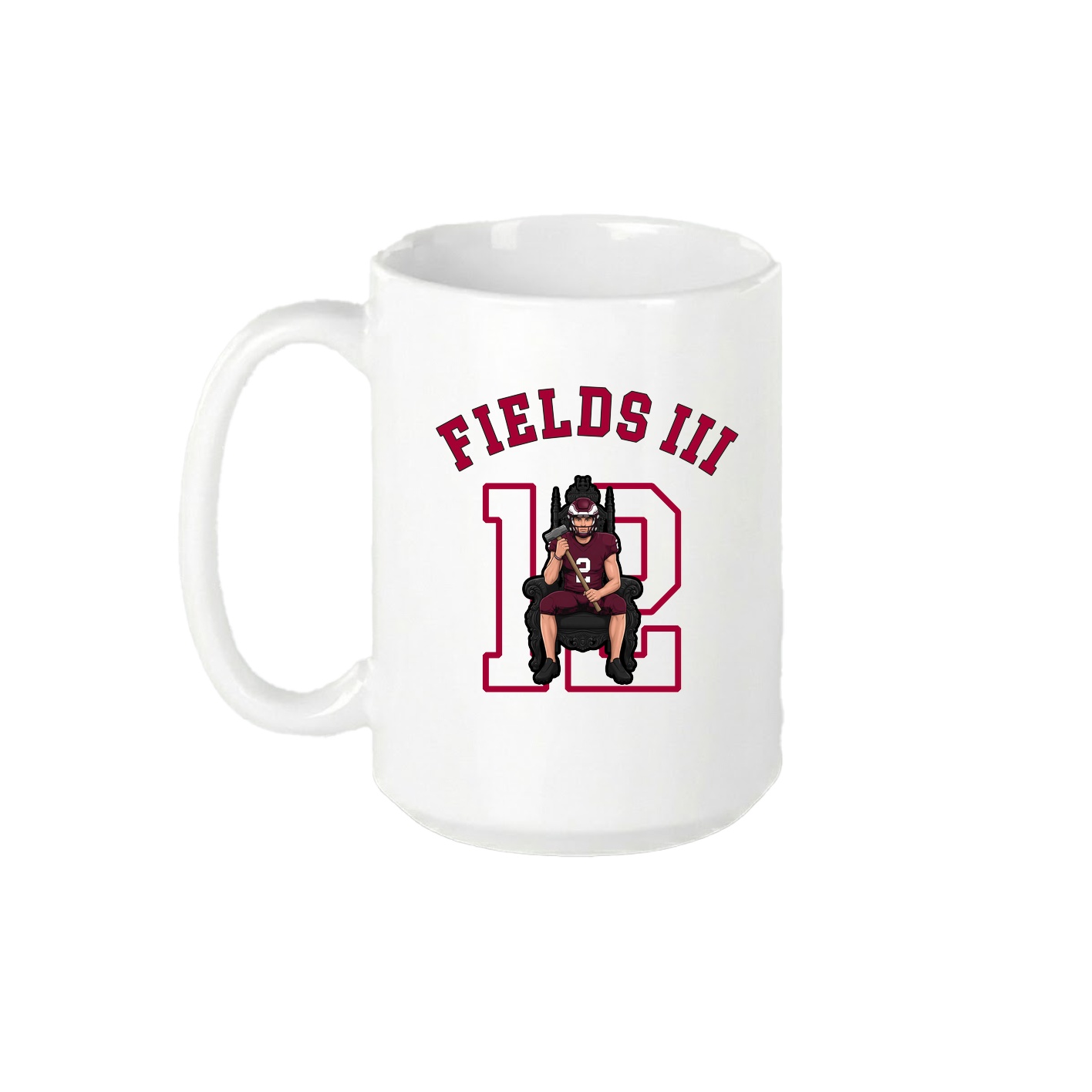 15oz Coffee Mug — Shirsey Arch in White