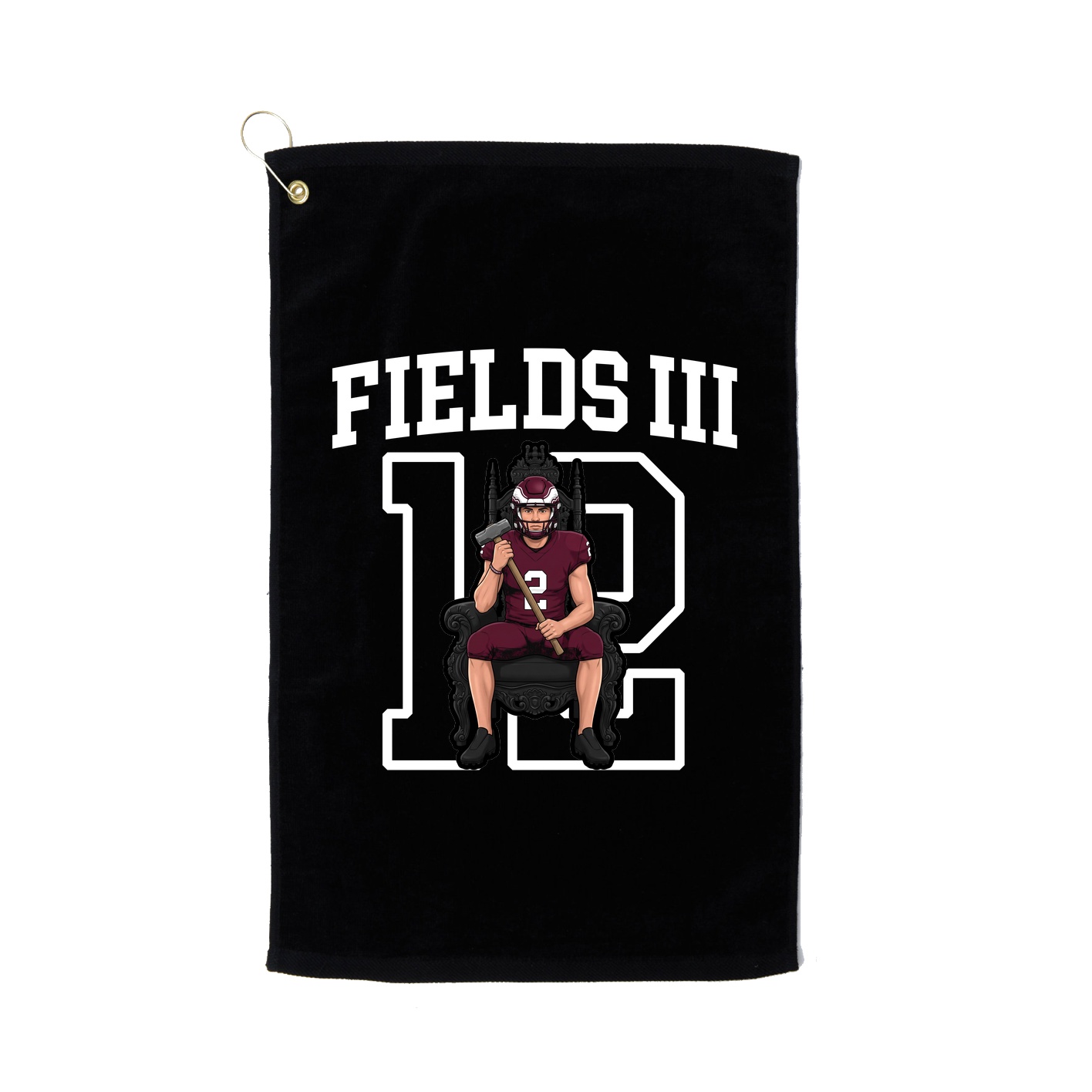 Golf Towel — Shirsey in Black