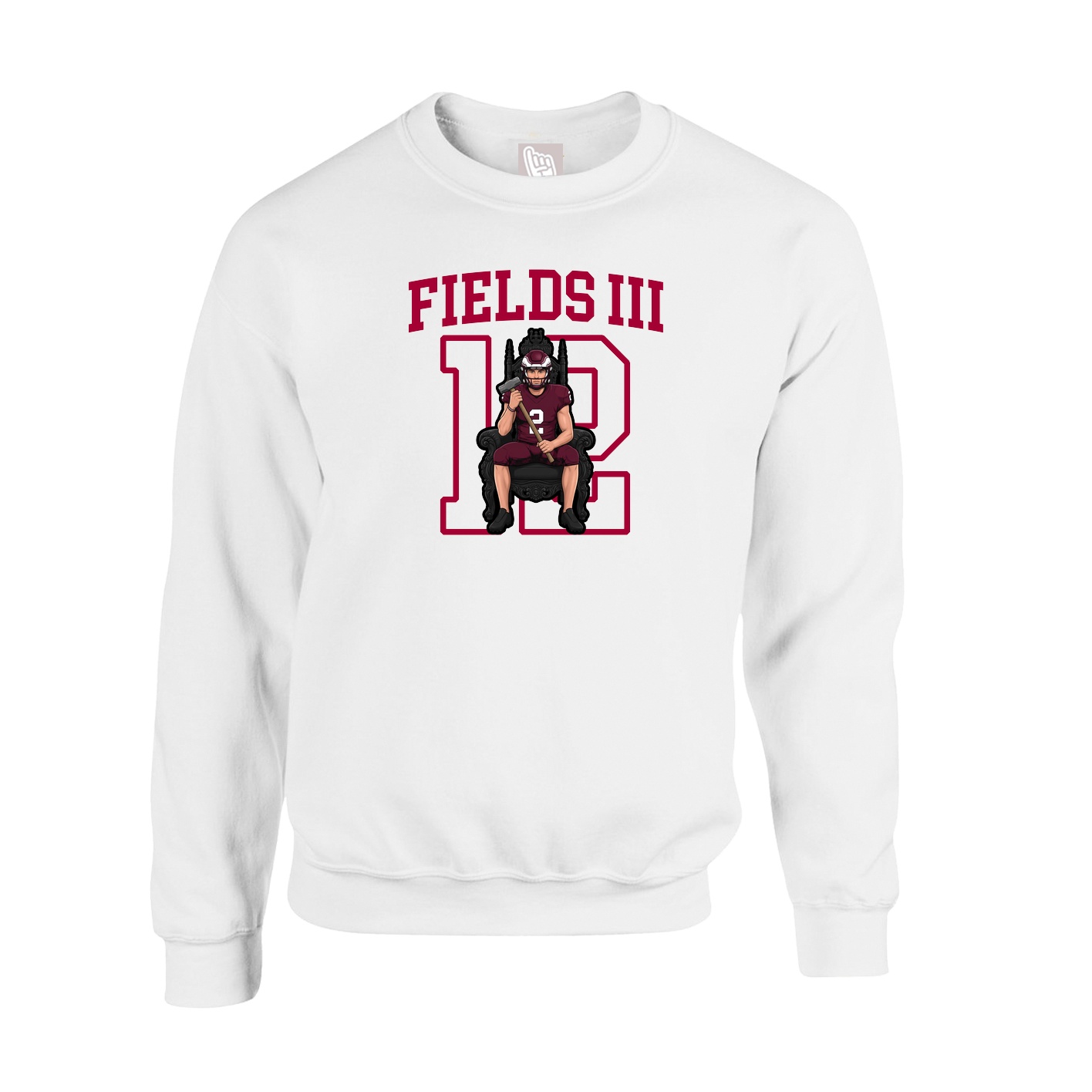 Fleece Crew — Shirsey in White