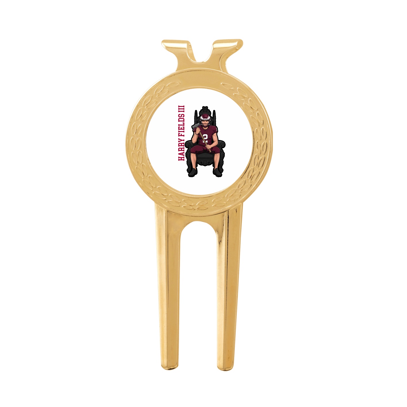 Divot Tool with Ball Marker — Name Vertical in Classic