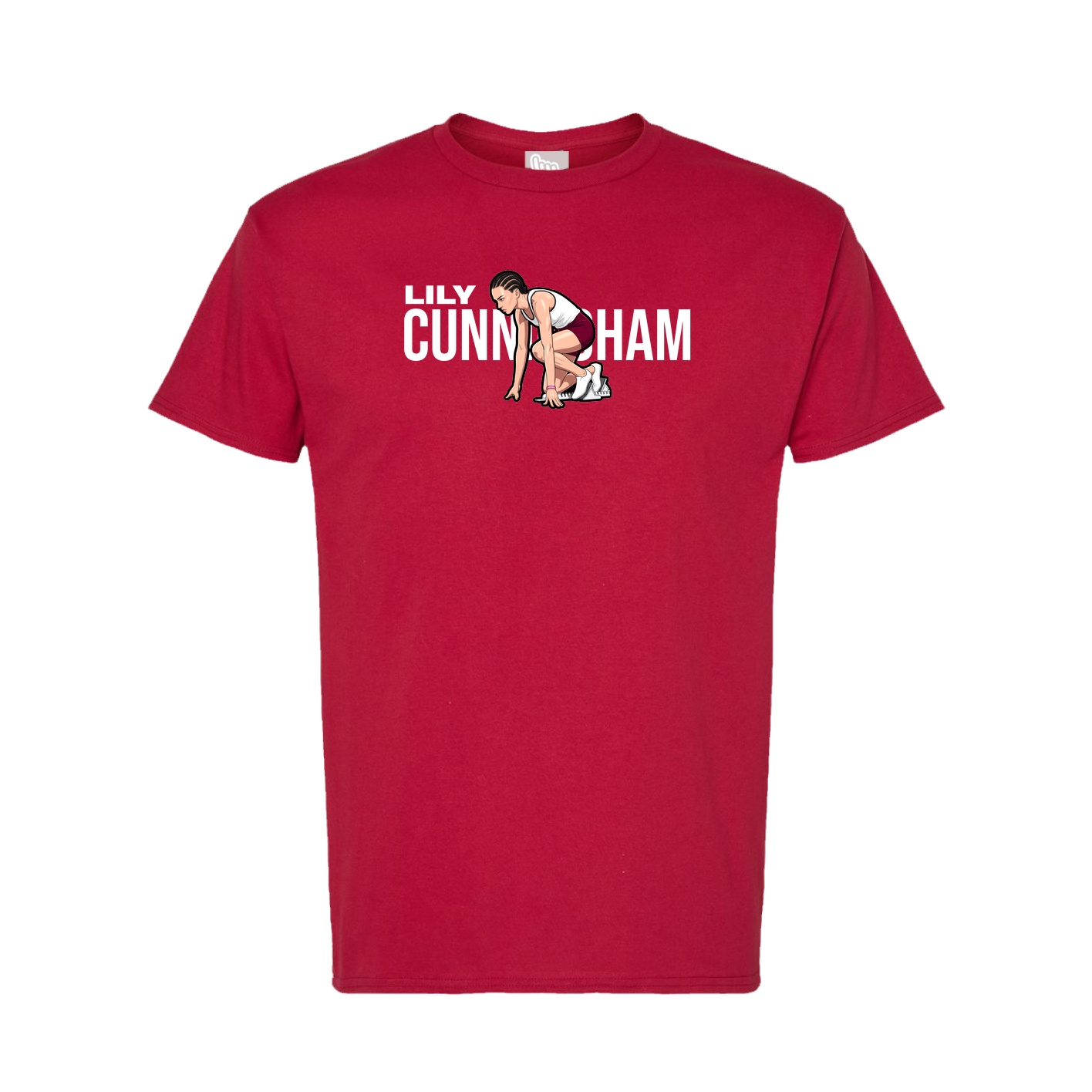 Tee — Player Name in Crimson