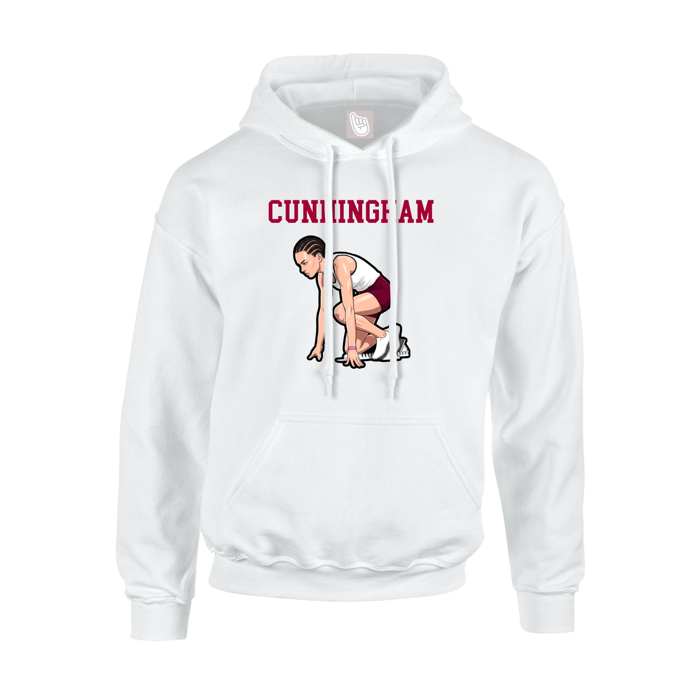Youth Hoodie — Shirsey in White