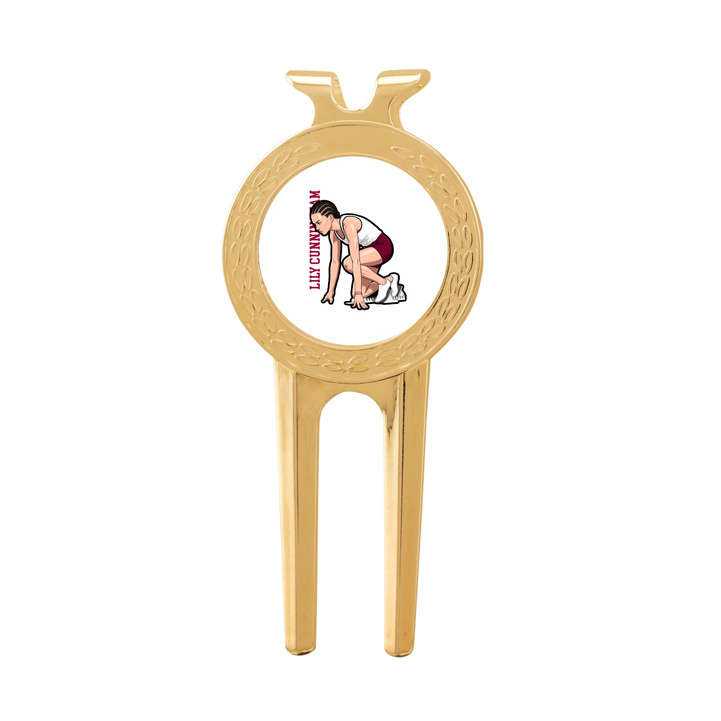 Divot Tool with Ball Marker — Name Vertical in Classic