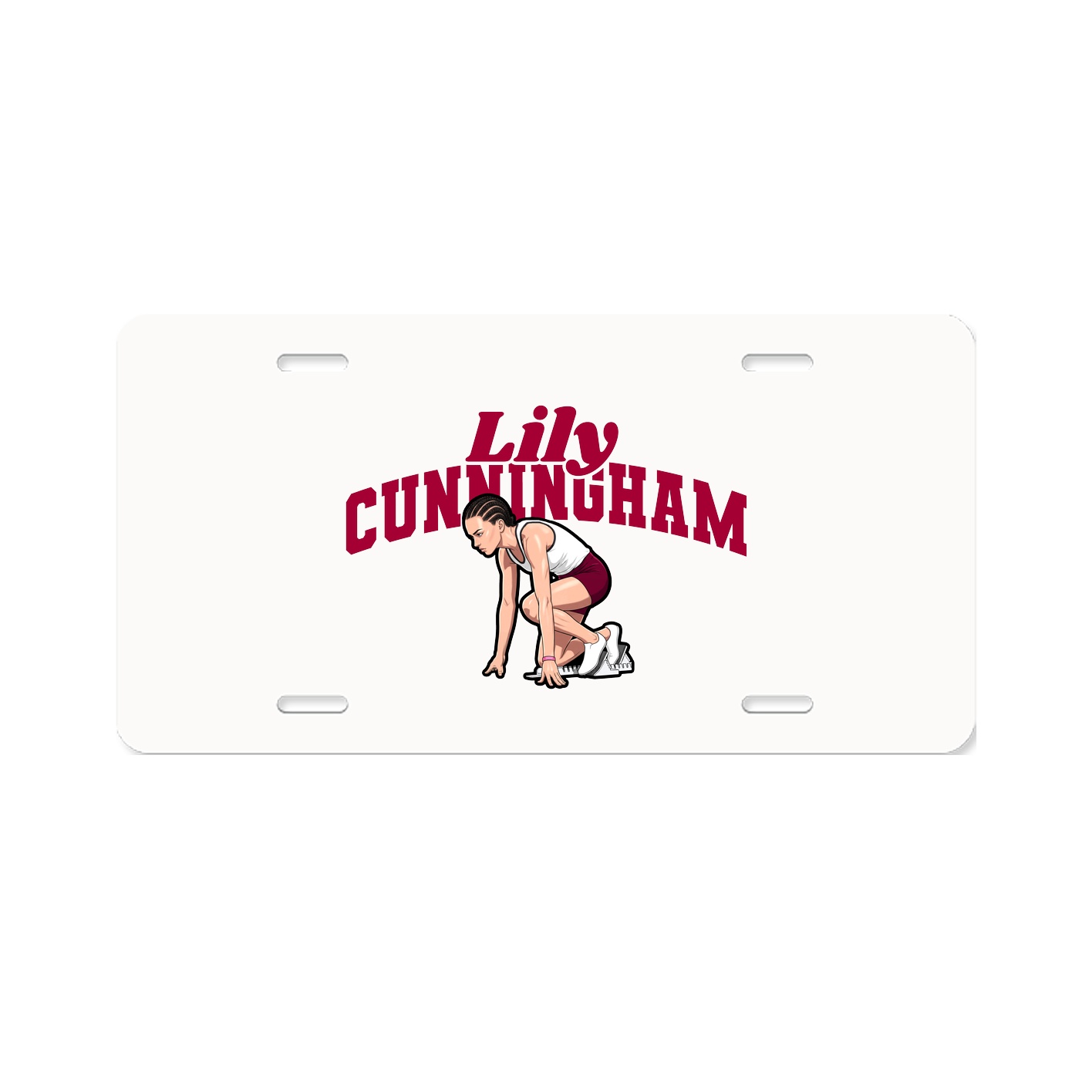 License Plate — Signature Arch in Classic