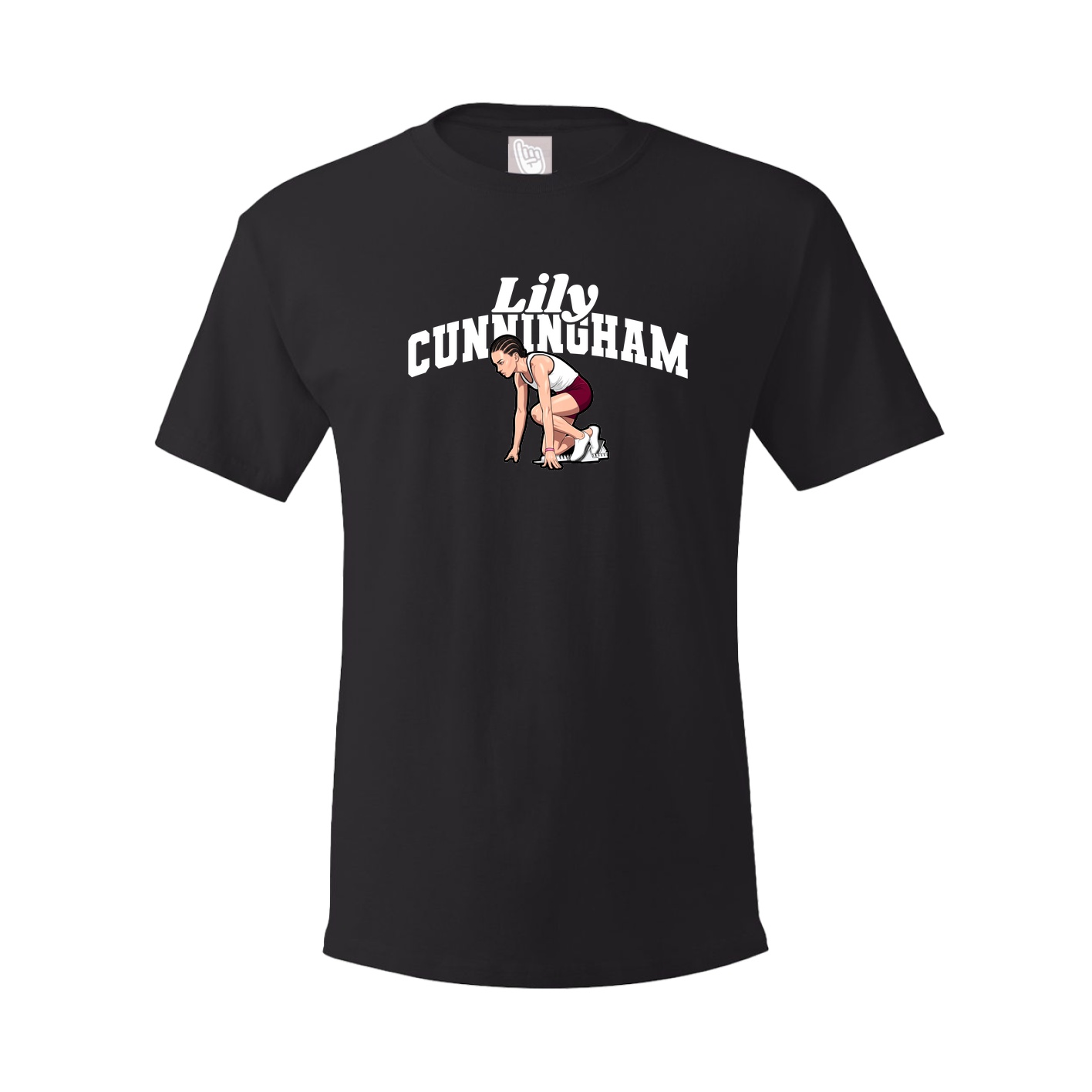 Youth Tee — Signature Arch in Black