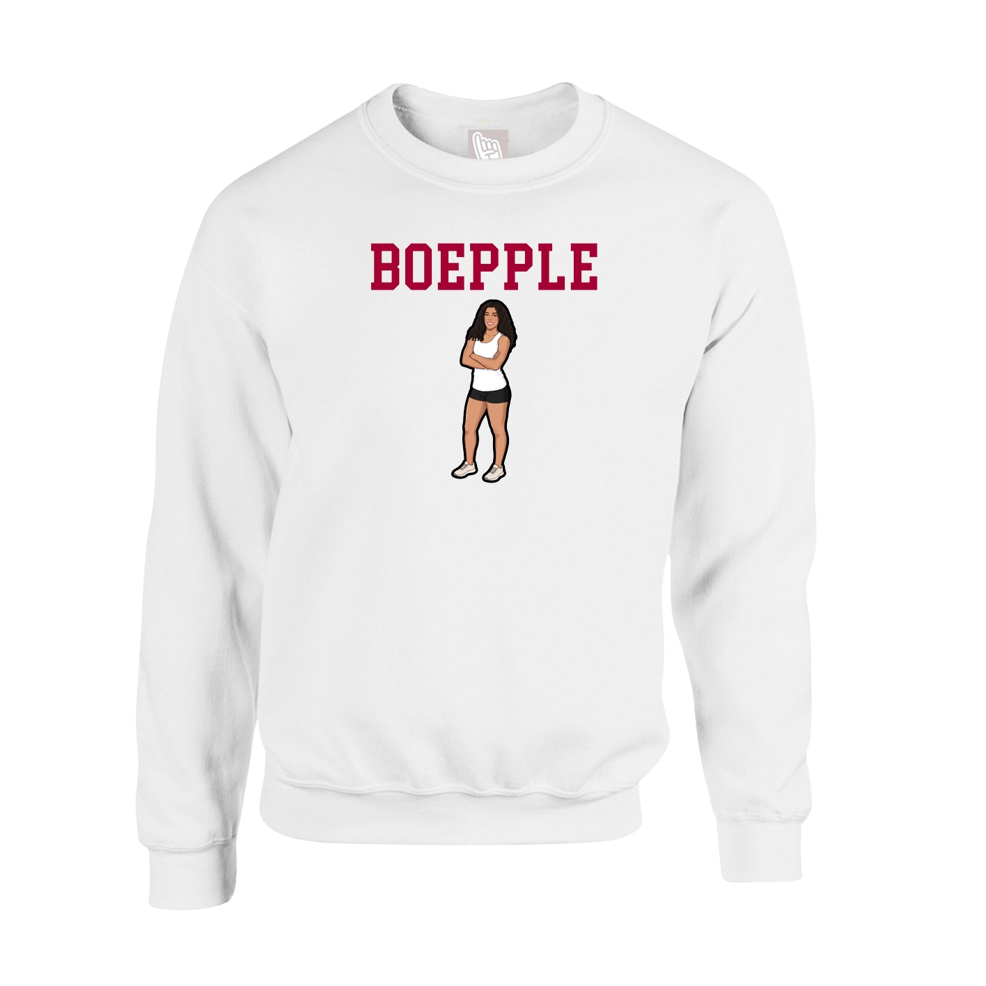 Fleece Crew — Shirsey in White