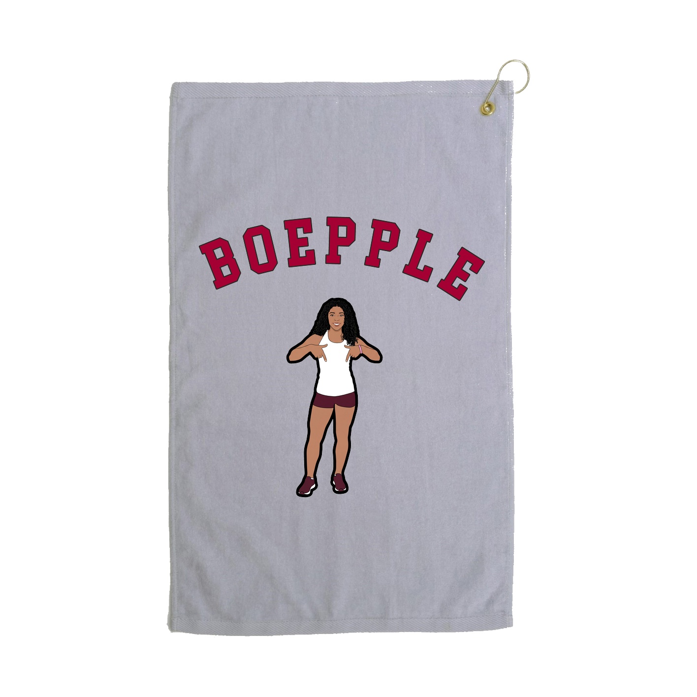 Golf Towel — Shirsey Arch in Grey