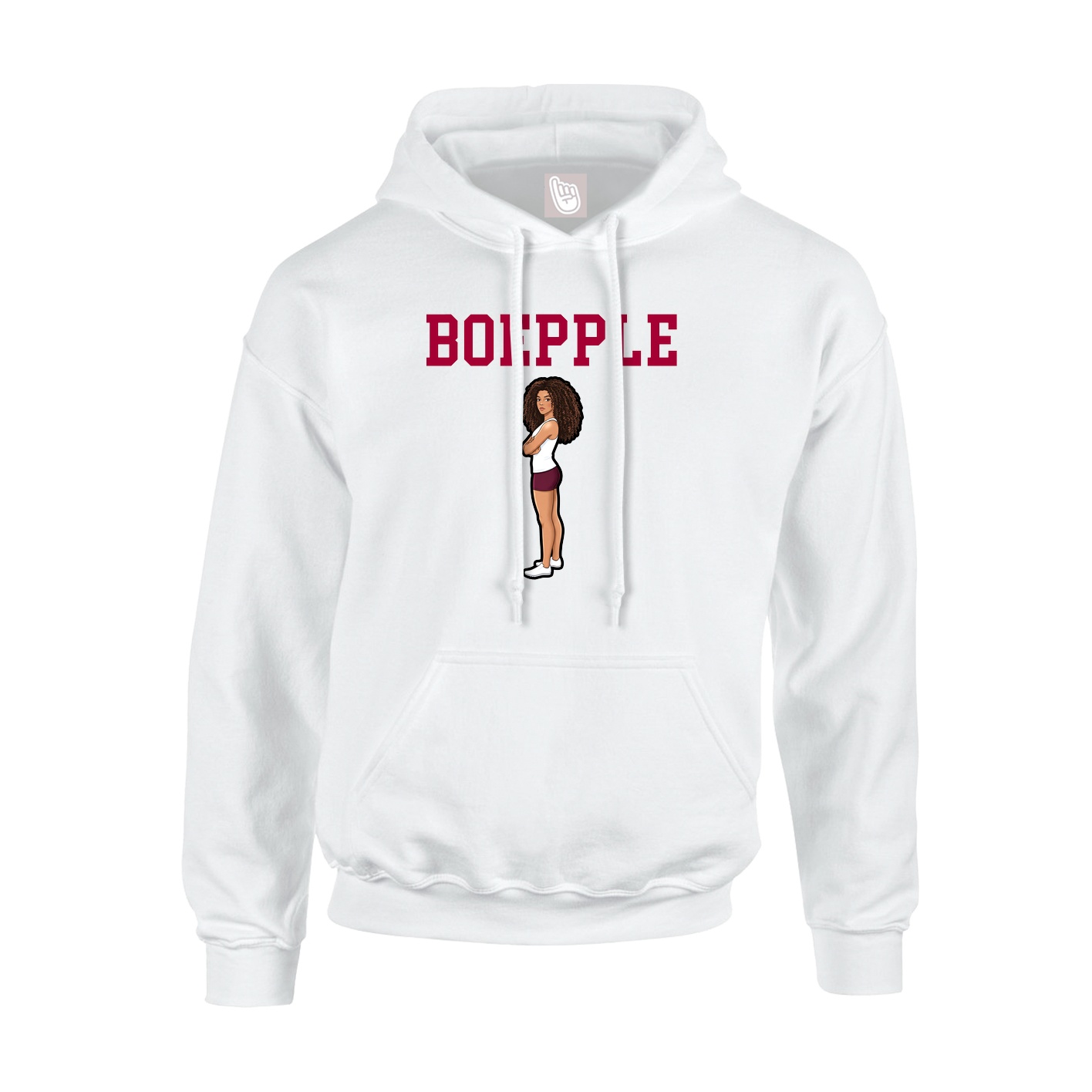Youth Hoodie — Shirsey in White