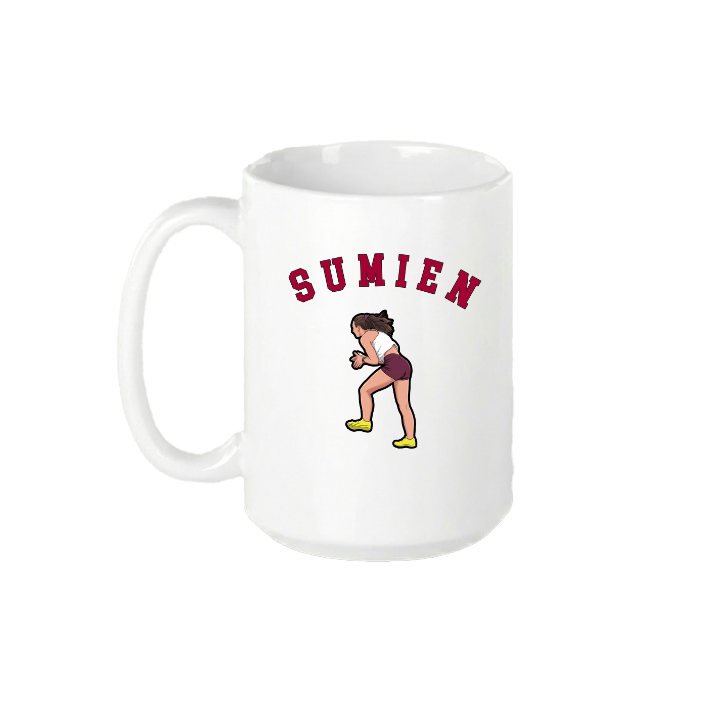 15oz Coffee Mug — Shirsey Arch in White