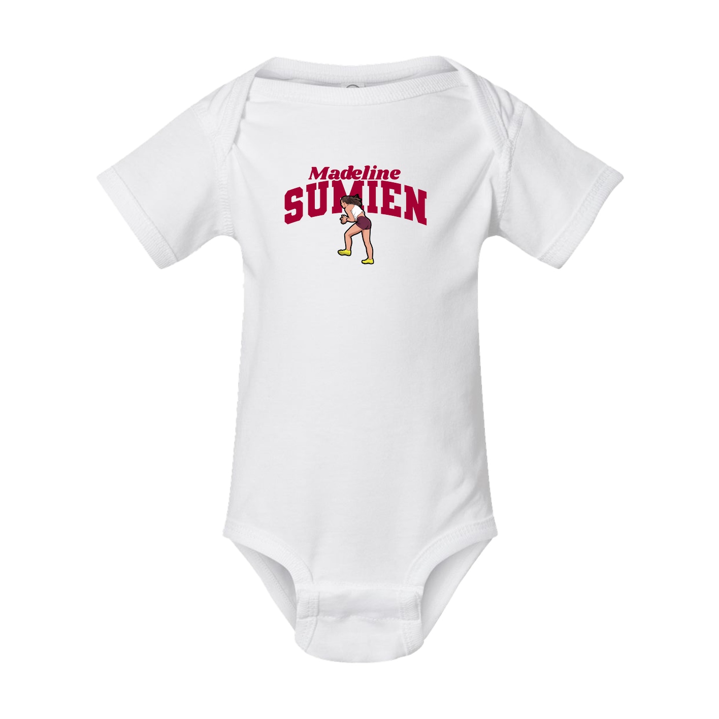 Baby Onesie — Signature Arch in White