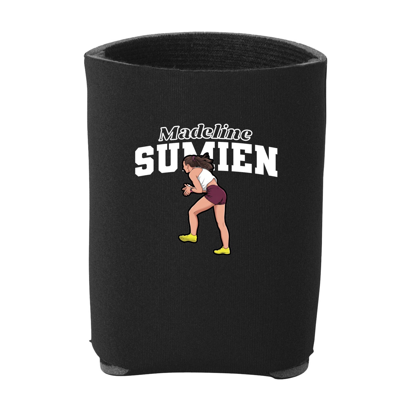 Can Holder — Name Arch in Black