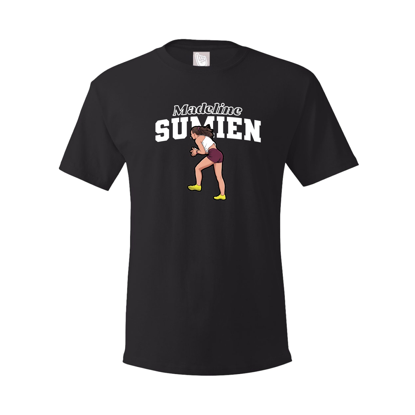 Youth Tee — Name Arch in Black