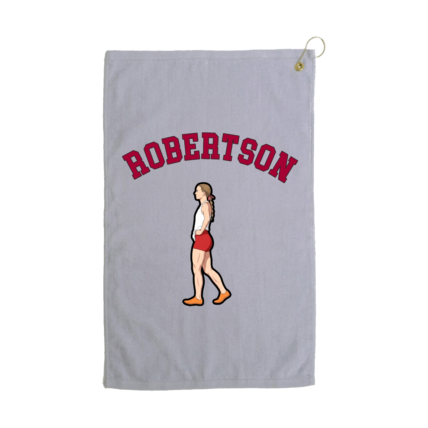 Golf Towel — Shirsey Arch in Grey