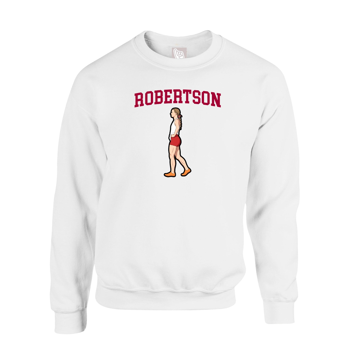 Fleece Crew — Shirsey in White