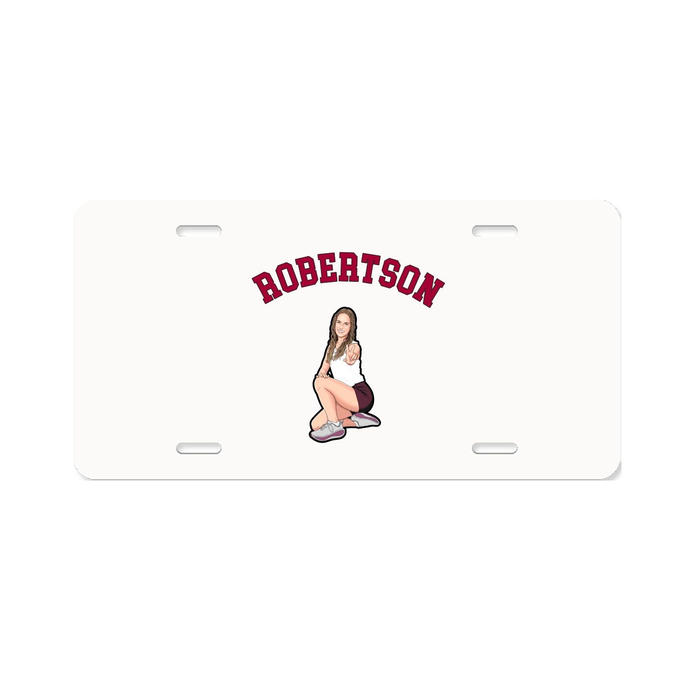License Plate — Shirsey Arch in Classic
