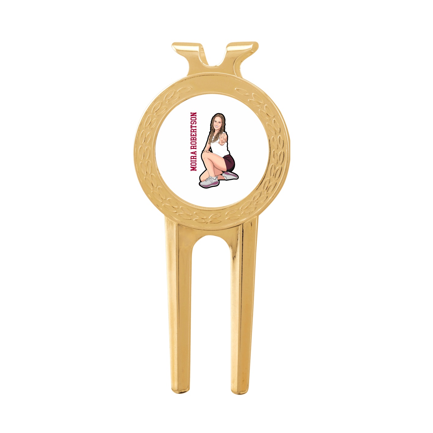 Divot Tool with Ball Marker — Name Vertical in Classic