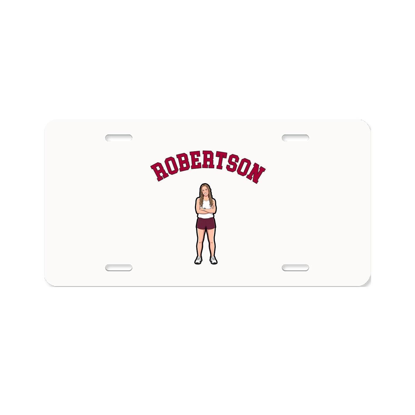 License Plate — Shirsey Arch in Classic