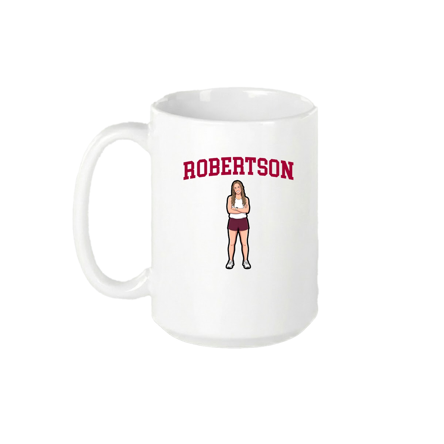 15oz Coffee Mug — Shirsey in White