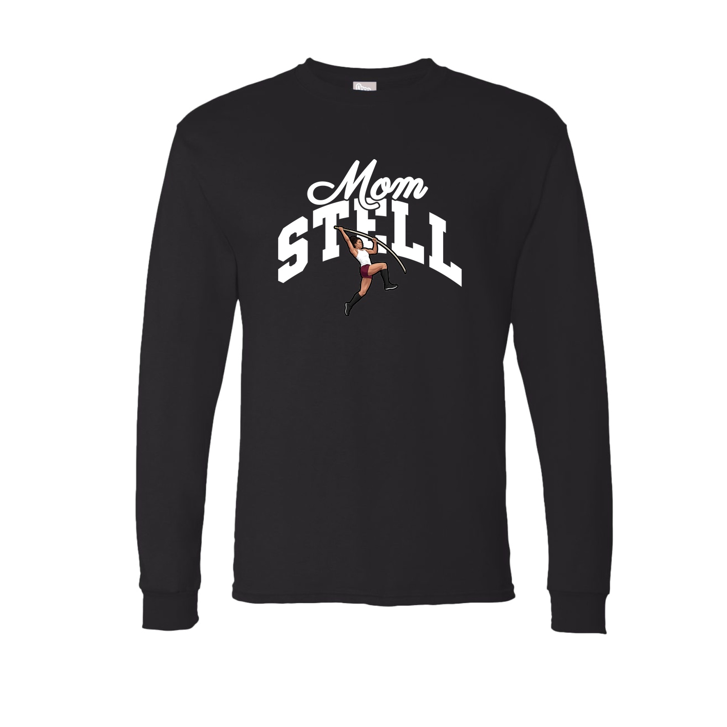Long Sleeve Tee — Mothers Day Arch in Black
