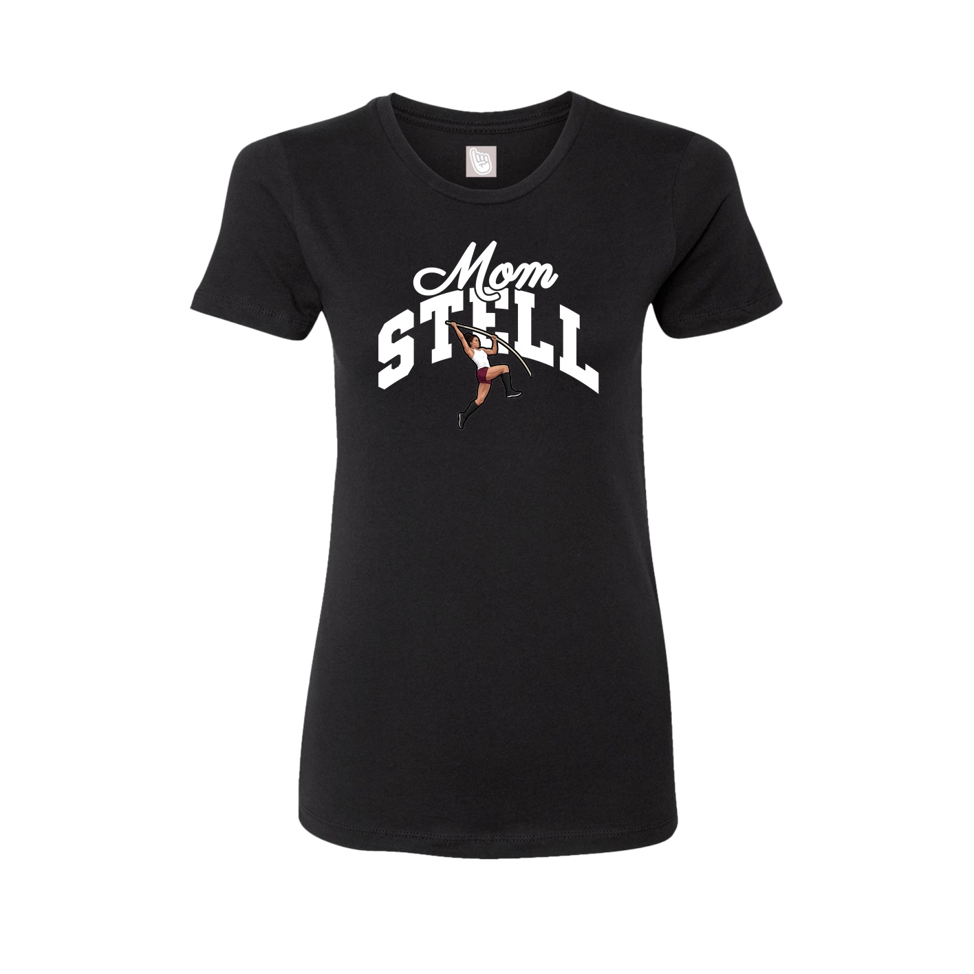 Womens Tee — Mothers Day Arch in Black