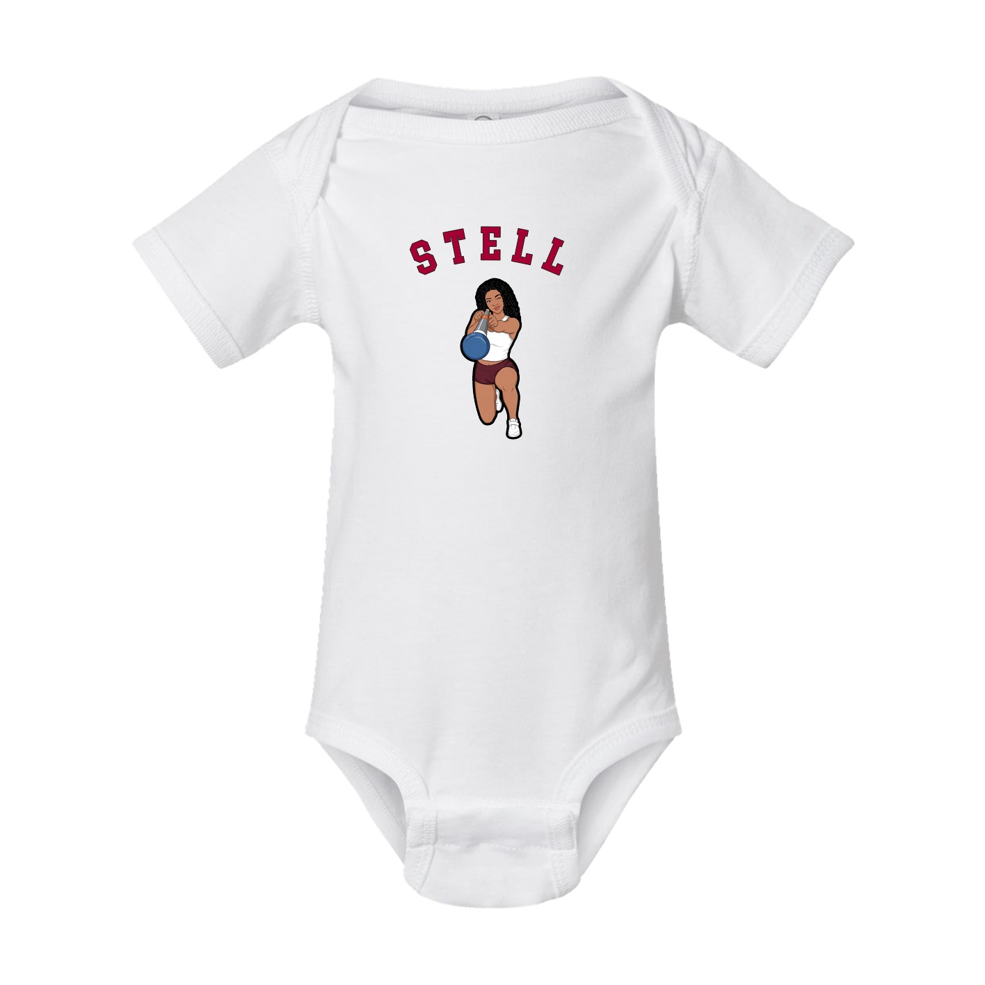Baby Onesie — Shirsey Arch in White