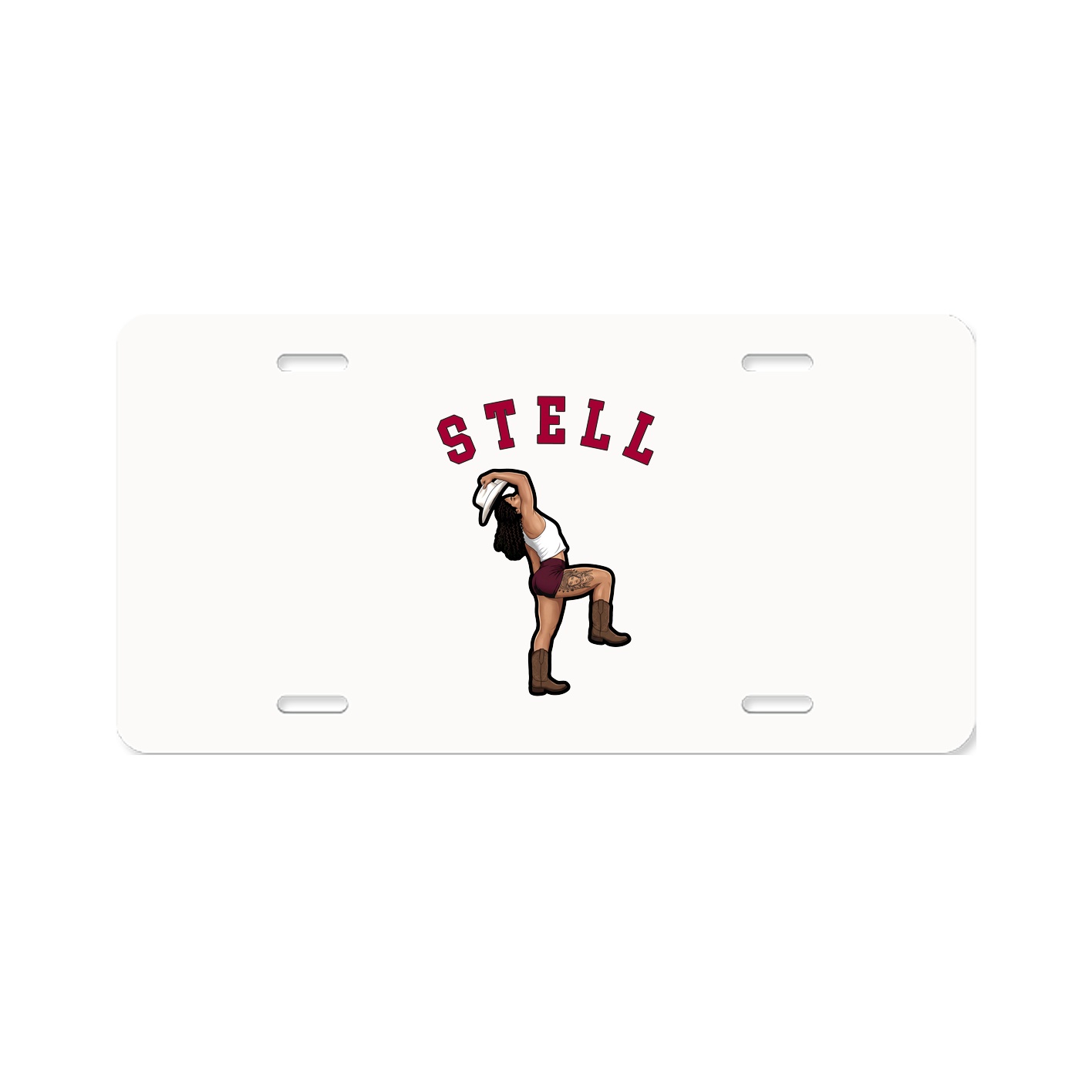 License Plate — Shirsey Arch in Classic