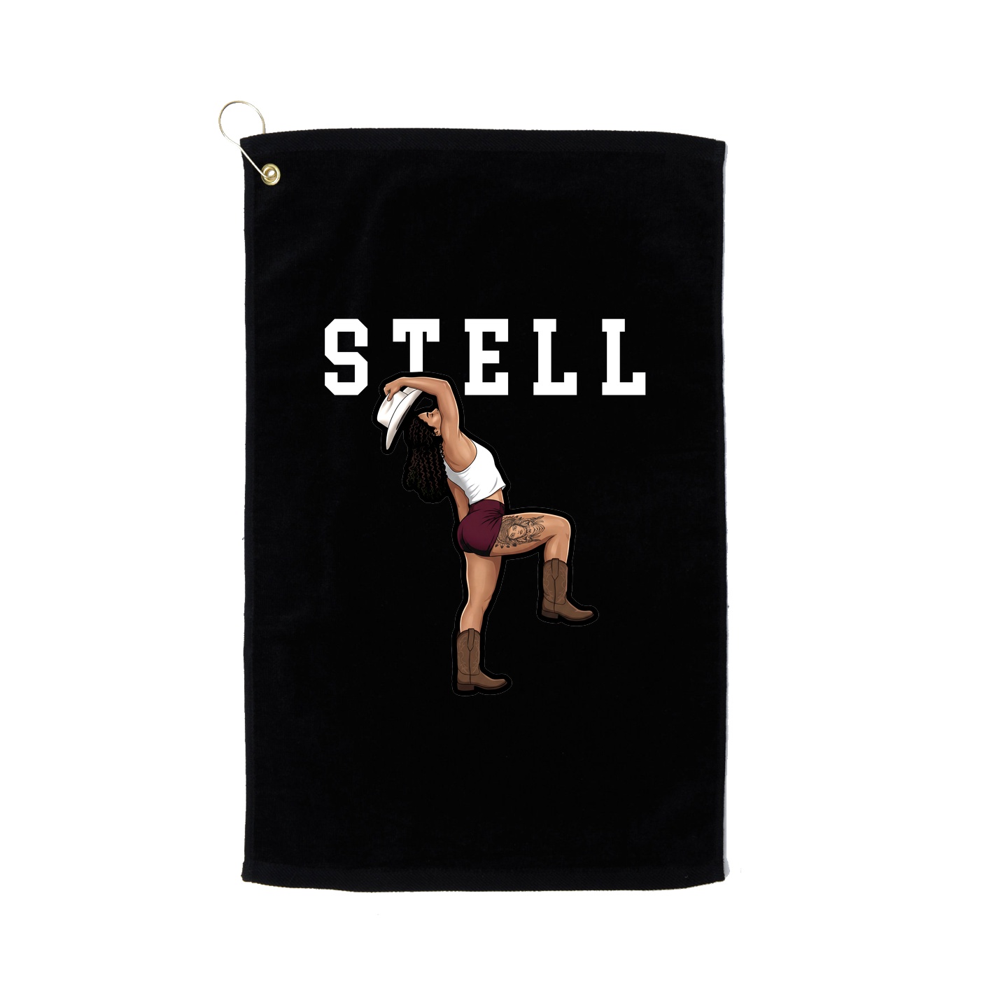 Golf Towel — Shirsey in Black